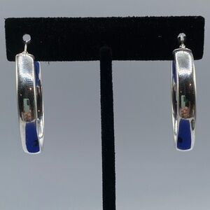 Sterling Silver Hoop Earring